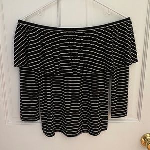 American Eagle Off The Shoulder Flowy Top